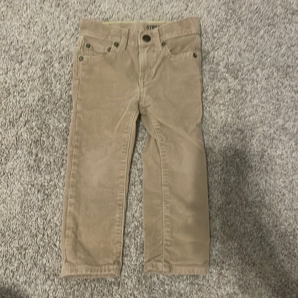 JCrew Adjuatable Corduroy Khaki pants
